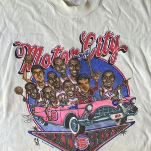 Vintage detroit pistons bad boys tee nba motor city vtg 🏀